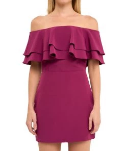 Deals 💯 ENDLESS ROSE 👩 women Ruffled Off Shoulder Mini 👗 Dress ✨ 7 Deals 💯 ENDLESS ROSE 👩 women Ruffled Off Shoulder Mini 👗 Dress ✨ -White Mountain Shop 9c0d60c447254a82818454e50b32427f 1080x