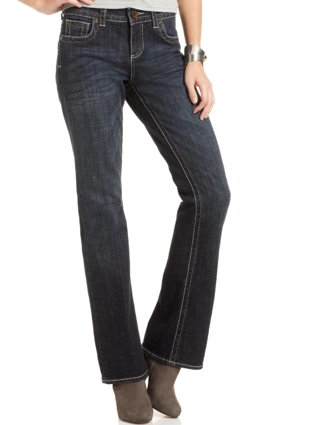 Budget 🎉 Kut From The Kloth 👩 Womens High Rise Dark Wash Bootcut 👖 Jeans ⭐ 1 Budget 🎉 Kut From The Kloth 👩 Womens High Rise Dark Wash Bootcut 👖 Jeans ⭐