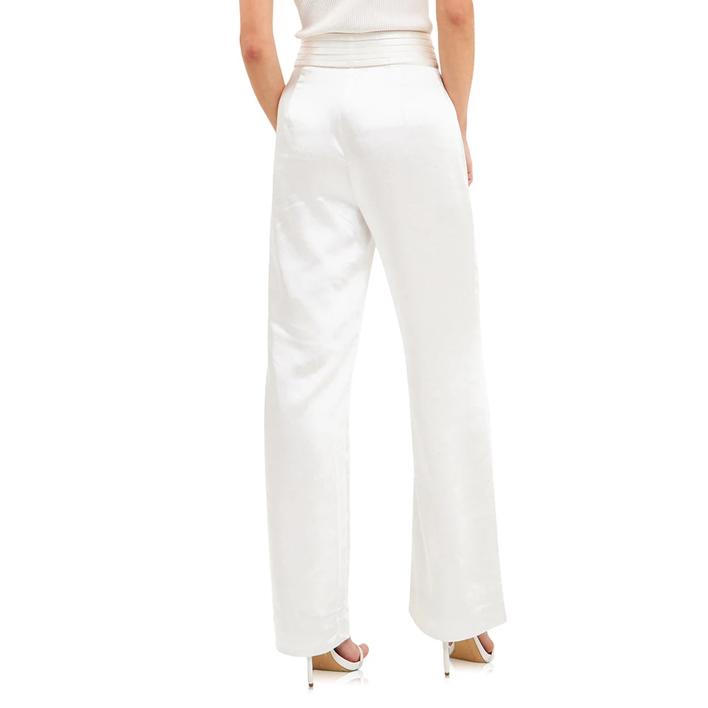 Promo ✔️ ENDLESS ROSE 👩 women Satin Tuxedo Wide Leg Trousers 👍 2 Promo ✔️ ENDLESS ROSE 👩 women Satin Tuxedo Wide Leg Trousers 👍 - Image 2