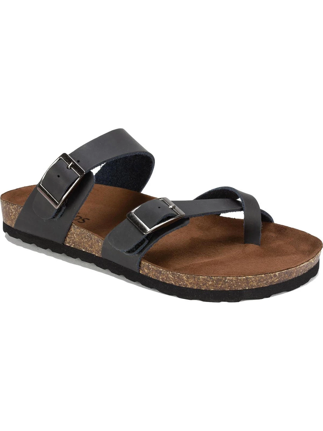 Outlet 🔔 White Mountain Gracie 👩 Womens Leather Flat Footbed 🩴 Sandals ⌛ 1 Outlet 🔔 White Mountain Gracie 👩 Womens Leather Flat Footbed 🩴 Sandals ⌛