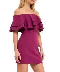Deals 💯 ENDLESS ROSE 👩 women Ruffled Off Shoulder Mini 👗 Dress ✨ 6 Deals 💯 ENDLESS ROSE 👩 women Ruffled Off Shoulder Mini 👗 Dress ✨ -White Mountain Shop ae2e747bf902401297f80e77c2b15ff5 1080x