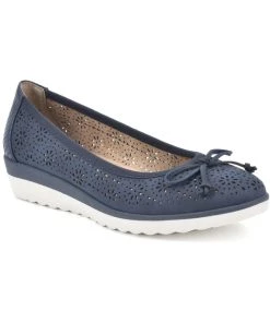 Buy 👍 White Mountain Surprise 👩 Womens Cut Out Round Toe Wedge 👠 Heels ⌛