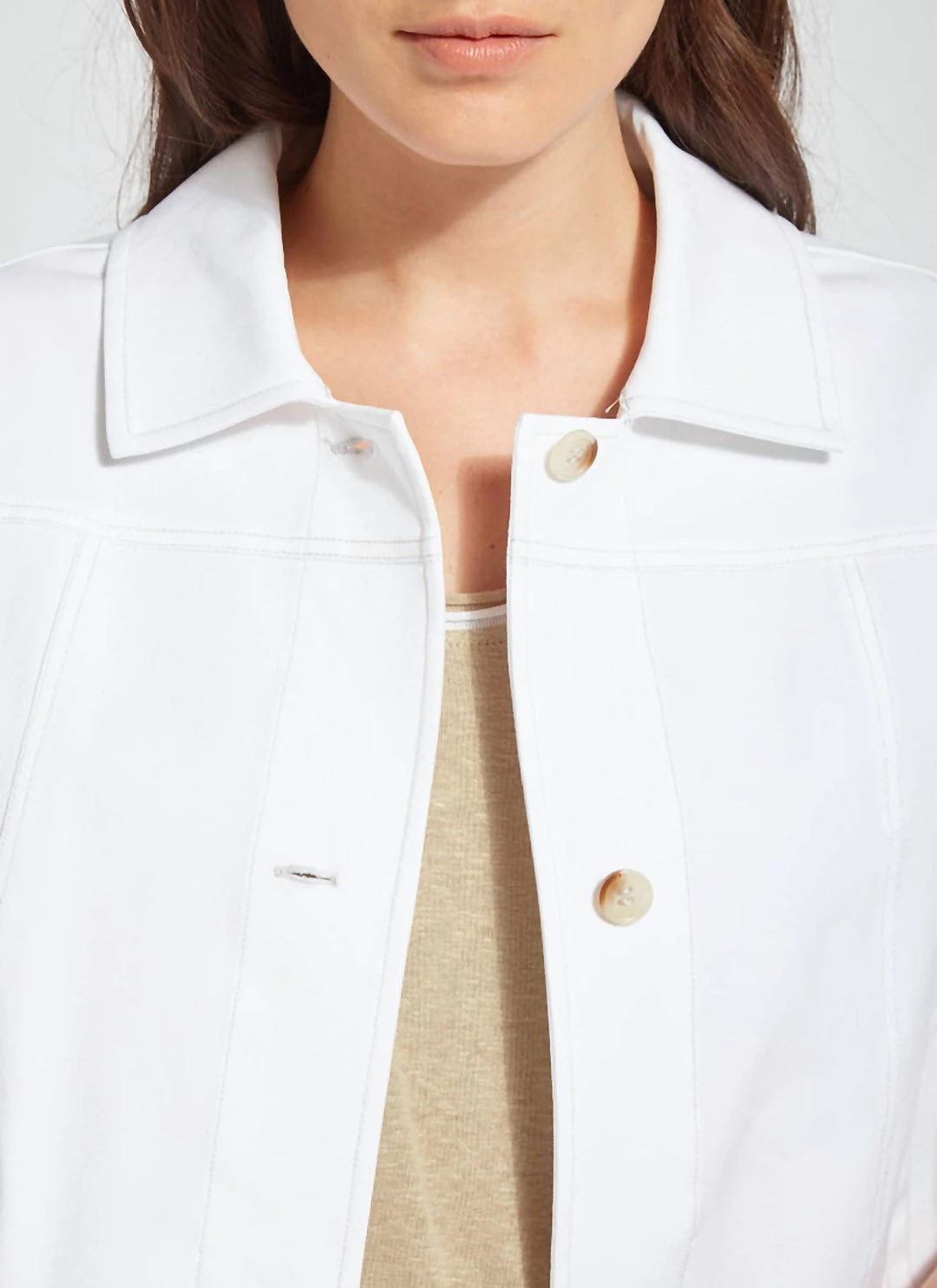 Budget 😀 Lysse 👩 women Wanderer Braided Crop Jacket in White 💯 6 Budget 😀 Lysse 👩 women Wanderer Braided Crop Jacket in White 💯 - Image 6