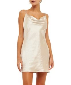 Hot Sale ๐งจ ENDLESS ROSE ๐ฉ women Satin Slip Mini ๐ Dress โญ