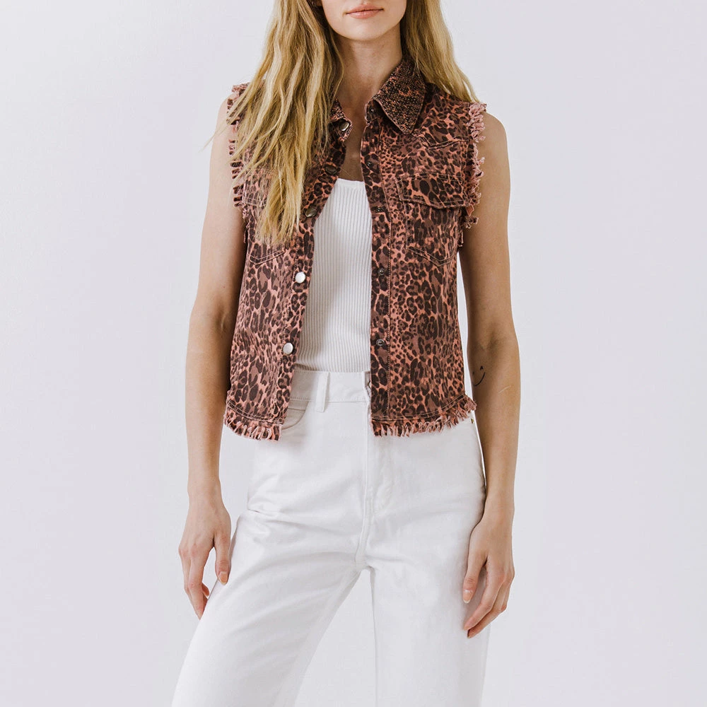 Flash Sale โ๏ธ ENDLESS ROSE ๐ฉ women Animal Print Vest ๐งจ 1 Flash Sale โ๏ธ ENDLESS ROSE ๐ฉ women Animal Print Vest ๐งจ