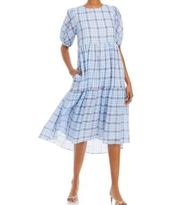 Promo ๐ Endless Rose ๐ฉ Womens Cotton Calf Midi ๐ Dress ๐