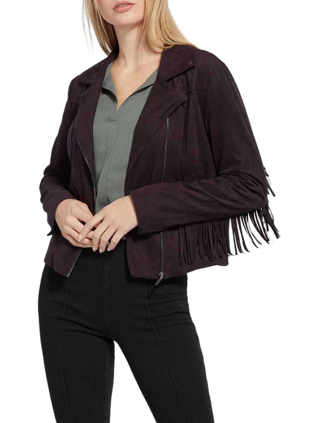 Top 10 💯 Lysse 👩 Womens Fringe Asymmetric Motorcycle Jacket 🎉 1 Top 10 💯 Lysse 👩 Womens Fringe Asymmetric Motorcycle Jacket 🎉