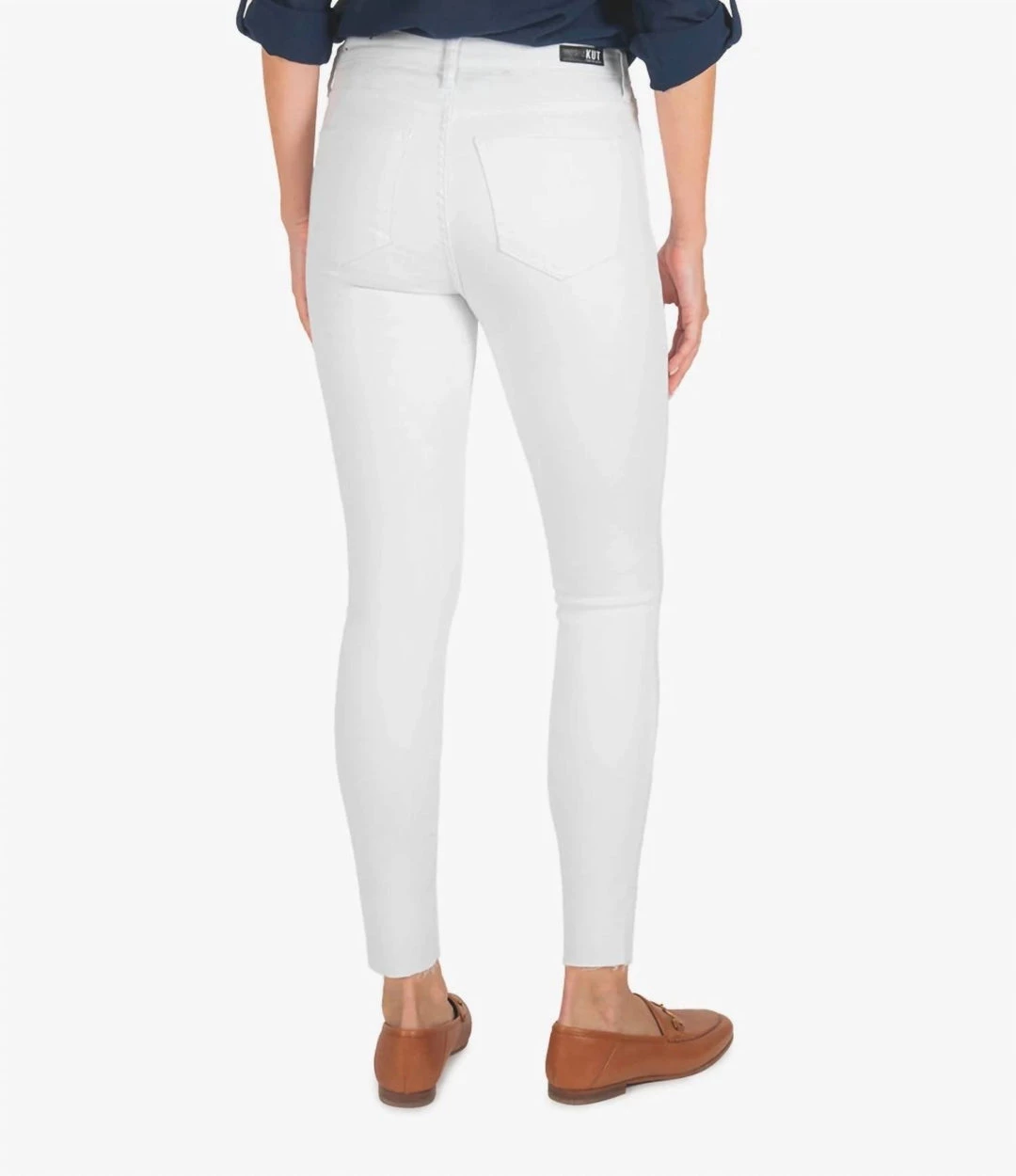 Cheap π― Kut From The Kloth π© women Connie High Rise Ankle Skinny Jean in Optic White π 2 Cheap π― Kut From The Kloth π© women Connie High Rise Ankle Skinny Jean in Optic White π - Image 2