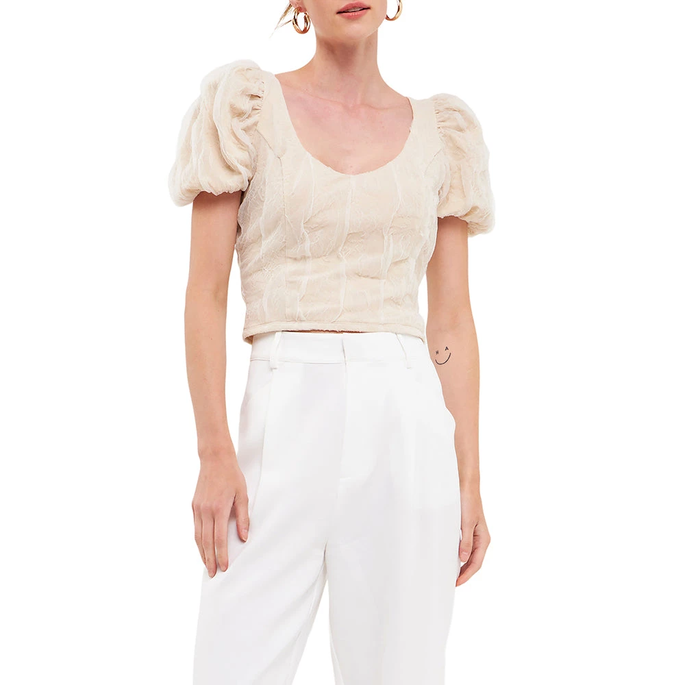 Deals 😍 ENDLESS ROSE 👩 women Stretch Texture Top ✔️ 1 Deals 😍 ENDLESS ROSE 👩 women Stretch Texture Top ✔️