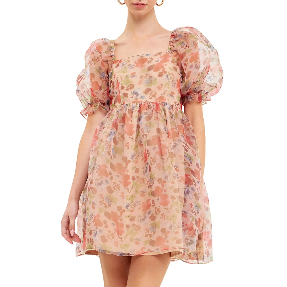 Top 10 🔥 ENDLESS ROSE 👩 women Floral Puff Mini 👗 Dress 🔔 1 Top 10 🔥 ENDLESS ROSE 👩 women Floral Puff Mini 👗 Dress 🔔