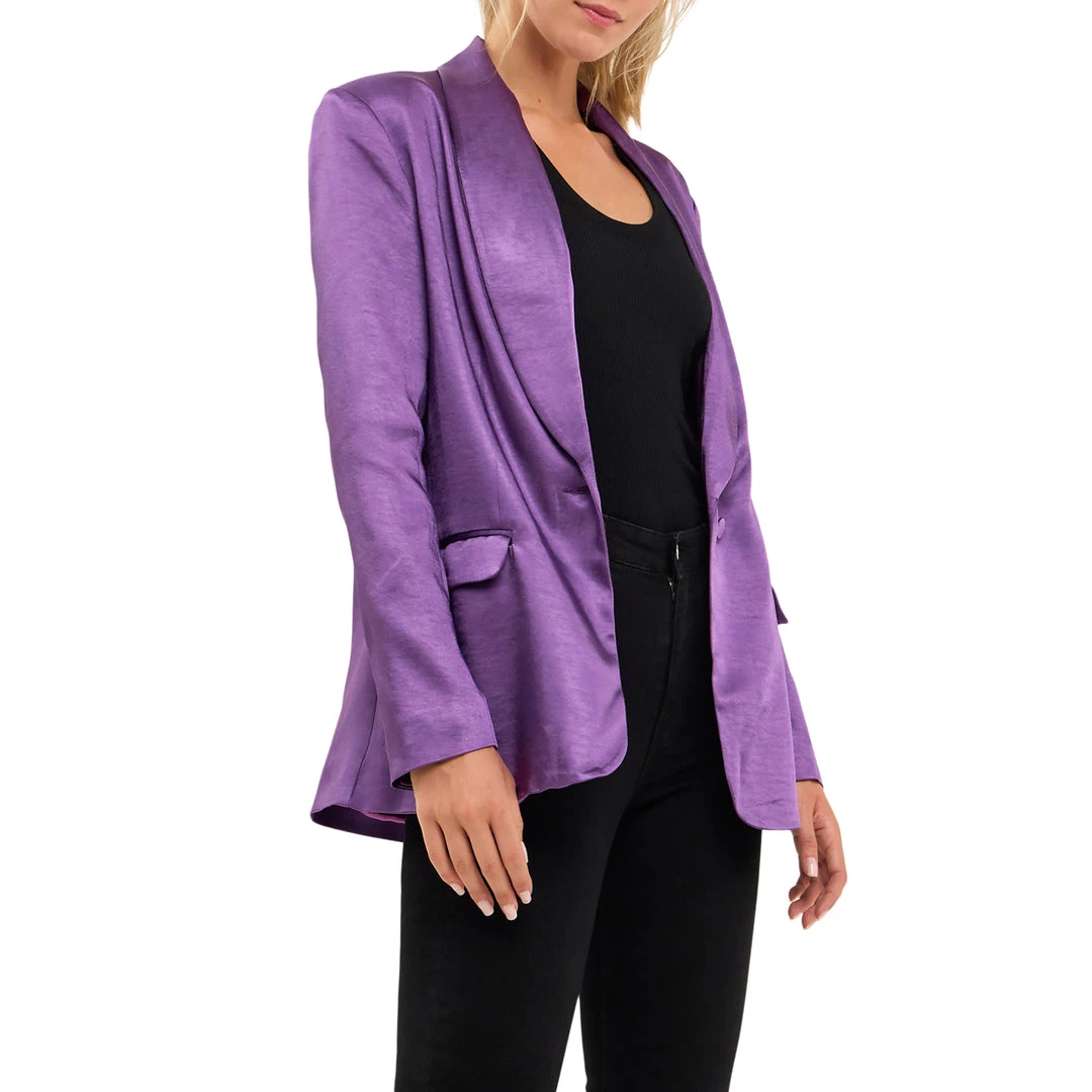 Hot Sale ๐งจ ENDLESS ROSE ๐ฉ women Satin Blazer ๐ 3 Hot Sale ๐งจ ENDLESS ROSE ๐ฉ women Satin Blazer ๐ - Image 3