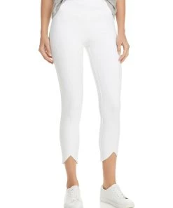 New 🔥 Lysse Lynette Scallop 👩 Womens Denim High Rise Jeggings 💯