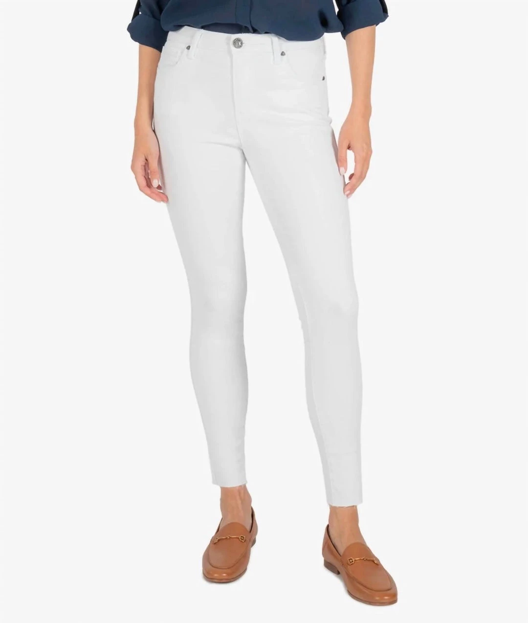 Cheap π― Kut From The Kloth π© women Connie High Rise Ankle Skinny Jean in Optic White π 1 Cheap π― Kut From The Kloth π© women Connie High Rise Ankle Skinny Jean in Optic White π