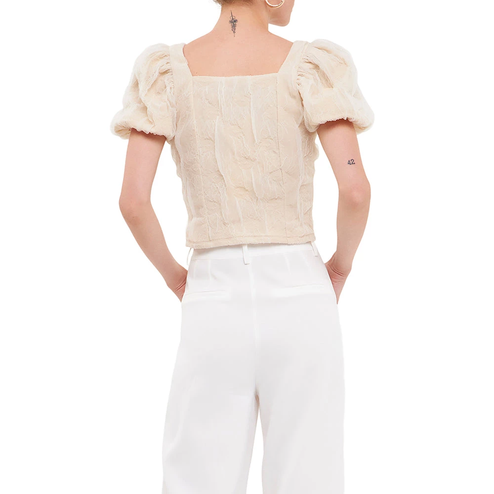 Deals 😍 ENDLESS ROSE 👩 women Stretch Texture Top ✔️ 2 Deals 😍 ENDLESS ROSE 👩 women Stretch Texture Top ✔️ - Image 2