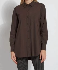 Top 10 👏 Lysse 👩 women Schiffer 👕 Shirt in Double Espresso 😍