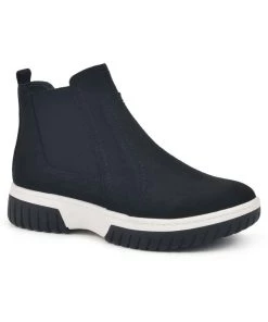 Outlet ๐งจ White Mountain Grammer ๐ฉ Womens Slip On Lug Sole Chelsea ๐ฅพ Boots ๐