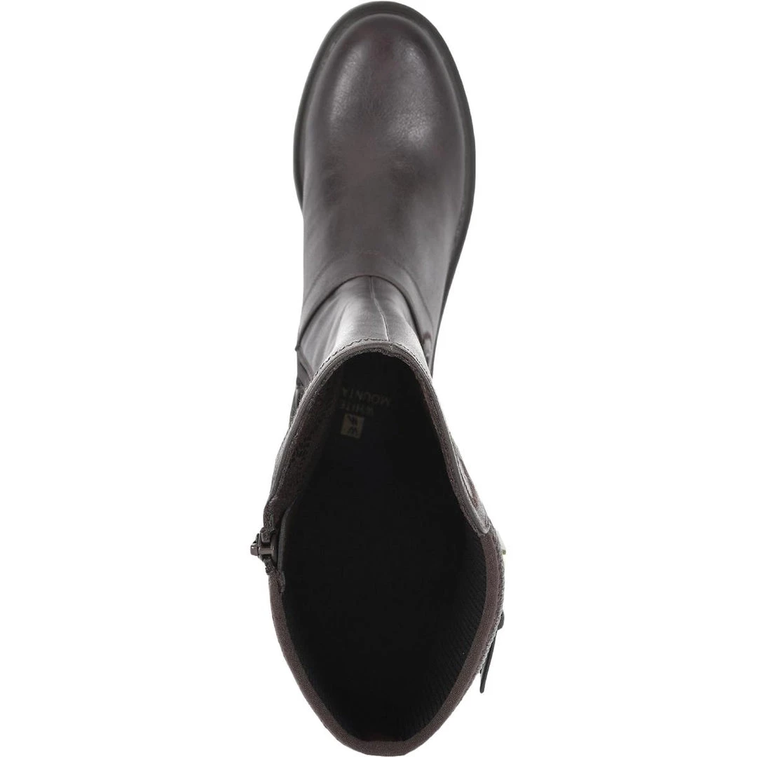 Wholesale ๐ White Mountain Meditate ๐ฉ Womens Faux Leather Block Heel Knee-High ๐ฅพ Boots ๐ 4 Wholesale ๐ White Mountain Meditate ๐ฉ Womens Faux Leather Block Heel Knee-High ๐ฅพ Boots ๐ - Image 4