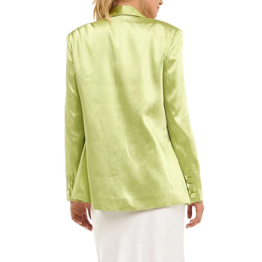 Cheap 🎁 ENDLESS ROSE 👩 women Satin Blazer 🎁 2 Cheap 🎁 ENDLESS ROSE 👩 women Satin Blazer 🎁 - Image 2