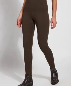 Best deal โญ Lysse ๐ฉ women Signature Center Seam Legging in Deep Olive ๐