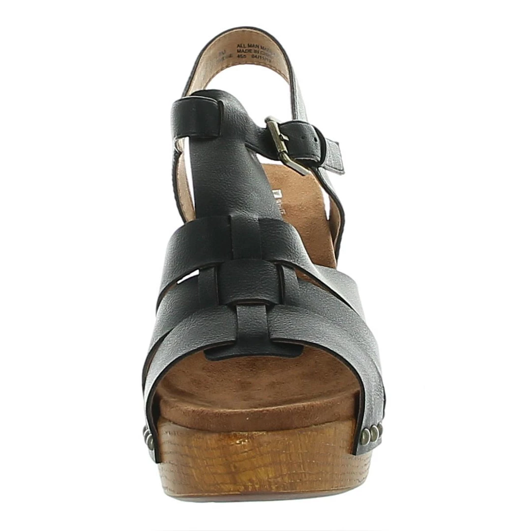 Buy ❤️ White Mountain Aldridge 👩 Womens Faux Leather Slingback Platform 🩴 Sandals 🤩 3 Buy ❤️ White Mountain Aldridge 👩 Womens Faux Leather Slingback Platform 🩴 Sandals 🤩 - Image 3