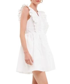 Outlet ๐ ENDLESS ROSE ๐ฉ women Lace Trimmed V Placketed Ruffled Mini ๐ฅ 6 Outlet ๐ ENDLESS ROSE ๐ฉ women Lace Trimmed V Placketed Ruffled Mini ๐ฅ -White Mountain Shop e5088e56010c4973818dd11785f85858 8fb14b14 9e15 4238 b45c cebea021607b 1080x