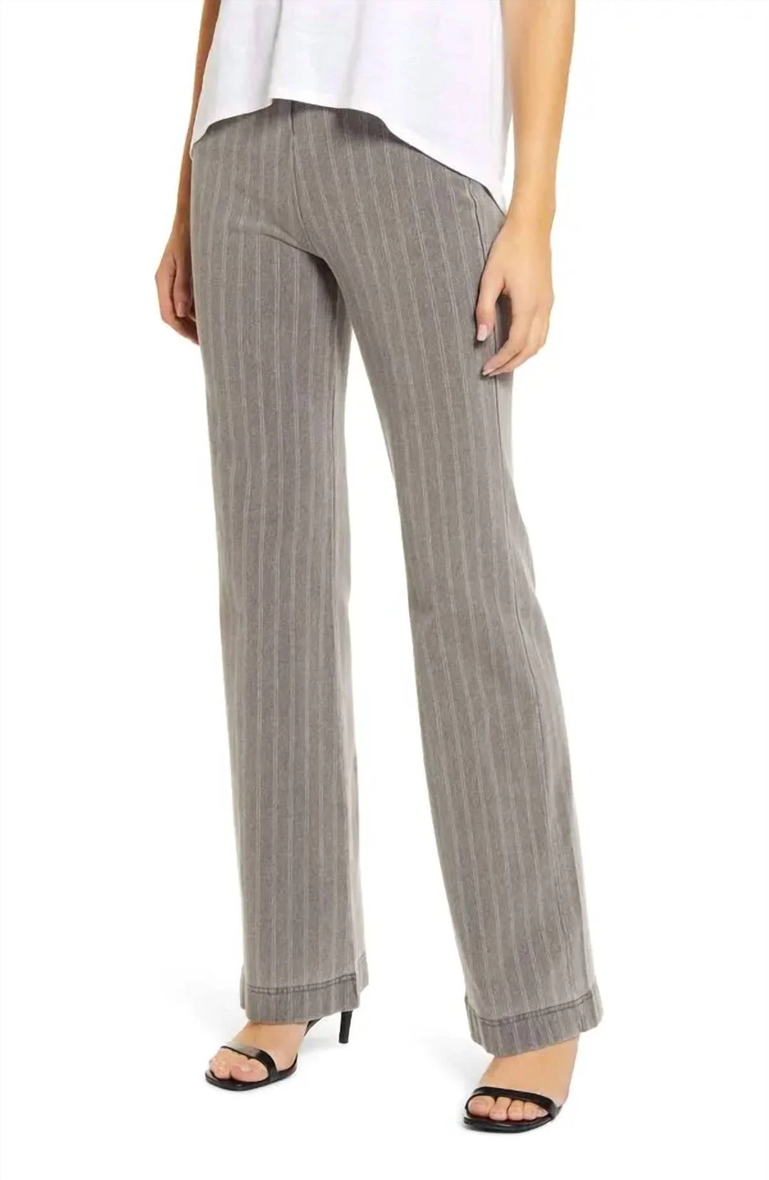 Buy π€© Lysse π© women Pattern Denim Trouser In Mid Grey Pinstripe π 1 Buy π€© Lysse π© women Pattern Denim Trouser In Mid Grey Pinstripe π