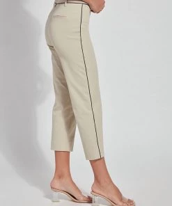 Best Sale 🔥 Lysse 👩 women Talia Crisp Pants in Khaki 👍
