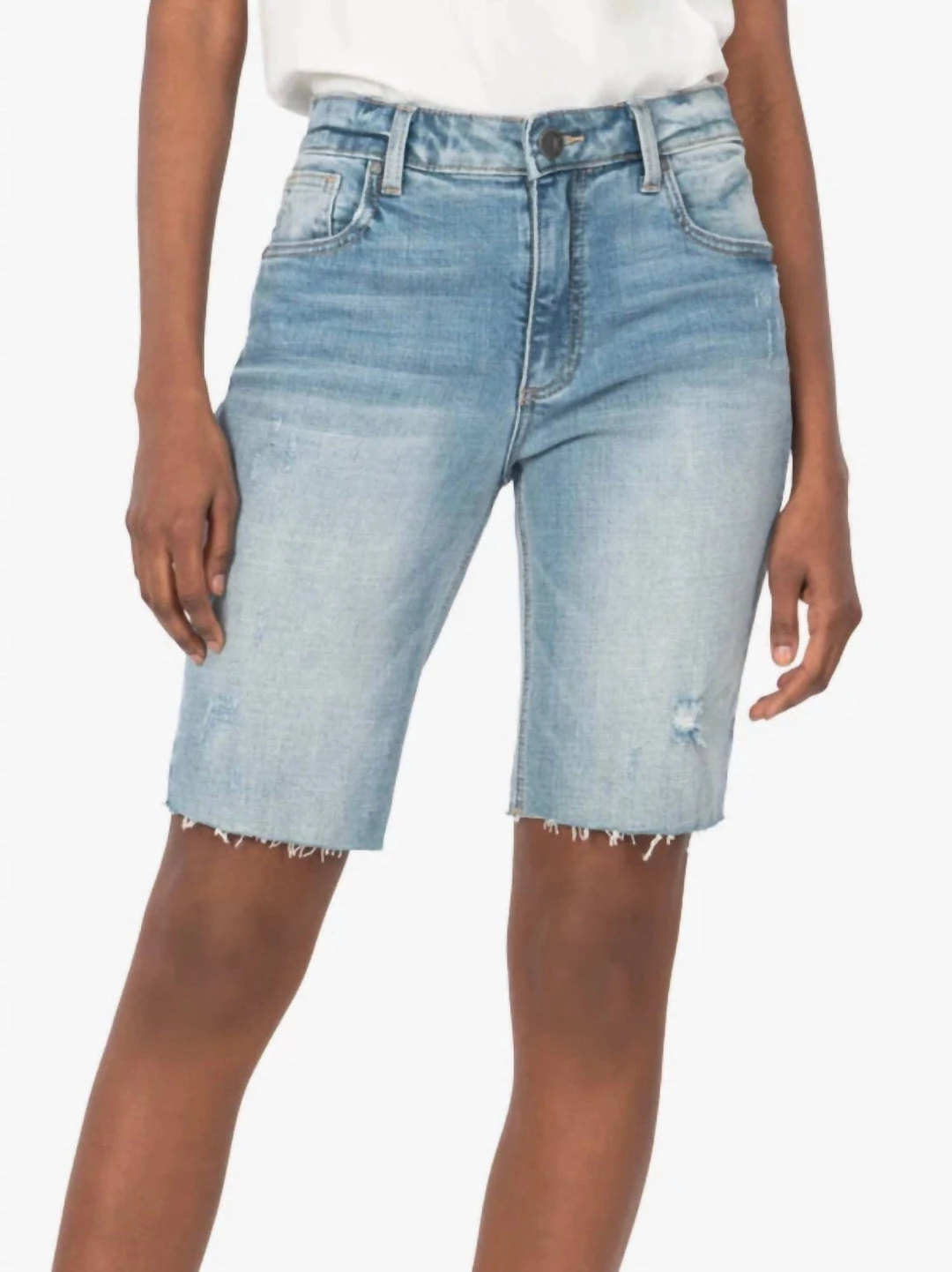 Cheapest ๐ Kut From The Kloth ๐ฉ women Sophie High Rise Bermuda Shorts in Eagerness โค๏ธ 1 Cheapest ๐ Kut From The Kloth ๐ฉ women Sophie High Rise Bermuda Shorts in Eagerness โค๏ธ