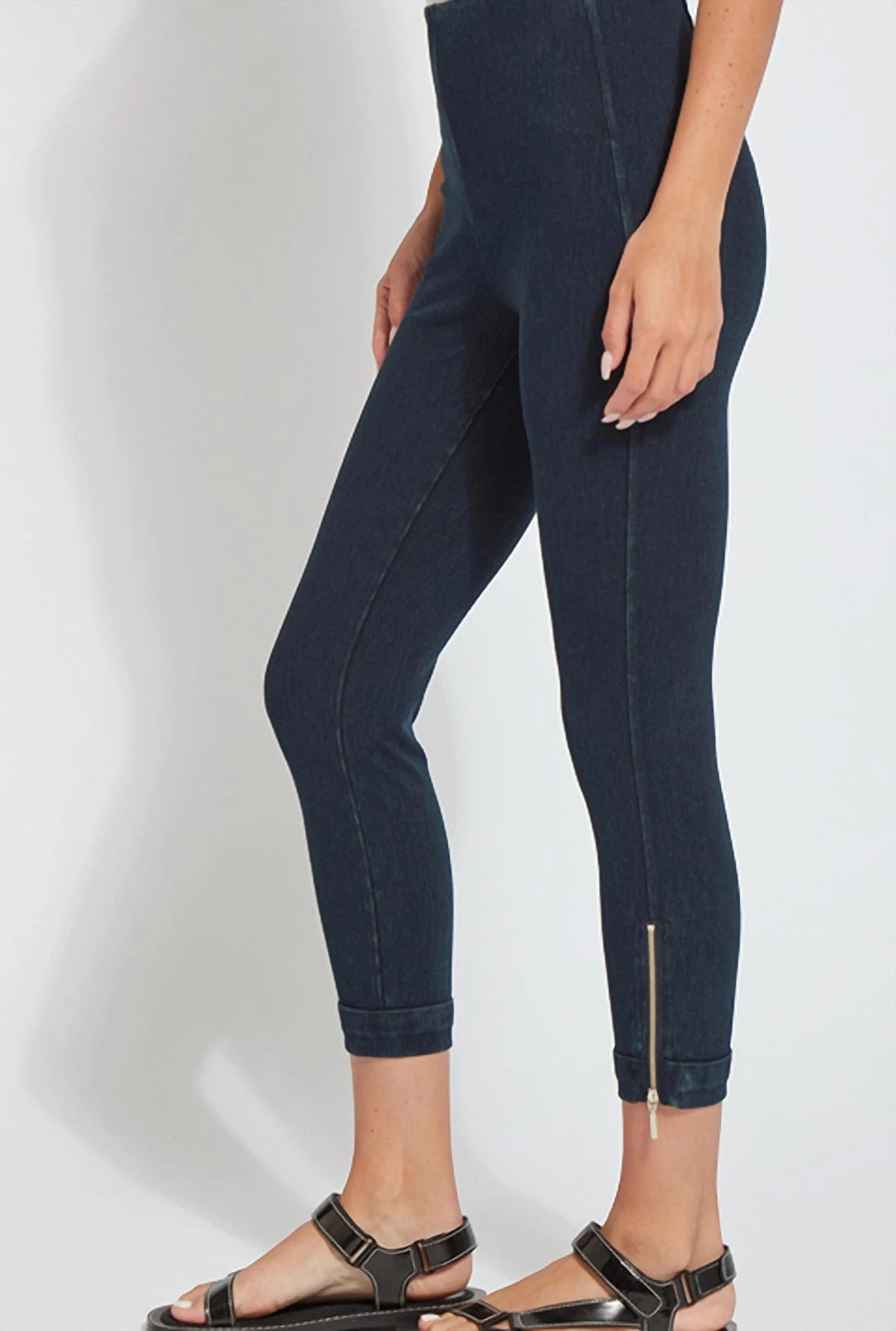 Hot Sale βοΈ Lysse π© women Denim Cuffed Crop Jean in Indigo β 2 Hot Sale βοΈ Lysse π© women Denim Cuffed Crop Jean in Indigo β - Image 2