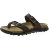 Best deal ❤️ White Mountain Powerful 👩 Womens Leather Buckle Footbed 🩴 Sandals 👍